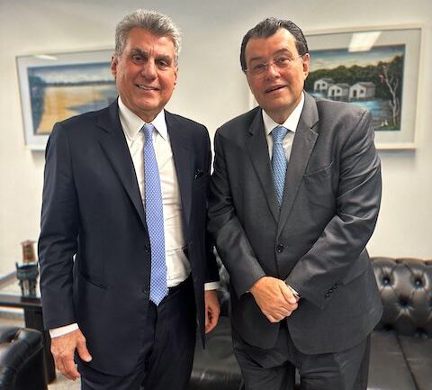 Romero Jucá e Eduardo Braga conversam sobre os desafios do Senado na Reforma Tributária