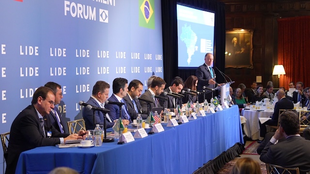 Romero Jucá participou do Brazil Investment Forum 2024