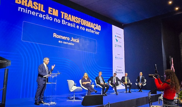 Romero Jucá encerra evento sobre Mineração organizado pelo Correio Braziliense e a Blue Solution